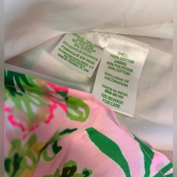 Lilly Pulitzer Girls Alexandra Dress Multi Via Amore Spritzer Floral Resortwear - Picture 8 of 10